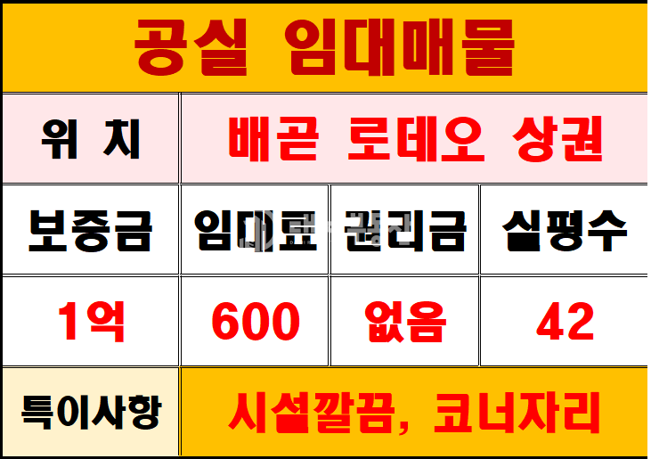 경기 시흥시 배곧동 시흥배곧아브뉴프랑센트럴그린동 배곧신도시 중심상업지 로데오상권 코너 1층 공실 임대매물 월세 매물번호 10834 사진 9