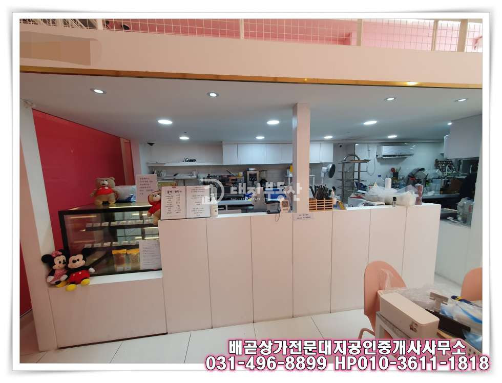 경기 시흥시 배곧동 배곧신도시 먹자로데오 2층 카페 임대 매물 월세 매물번호 10445 사진 3