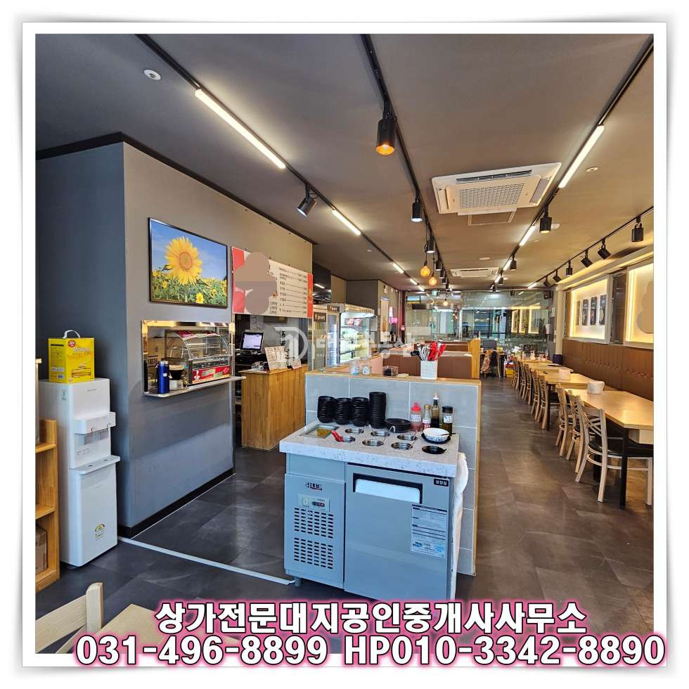 경기 시흥시 배곧동 전용 31, 대로변 2층 간판 노출 좋고 영업시설 다 되어 있는 음식점 월세 매물번호 10617 사진 5