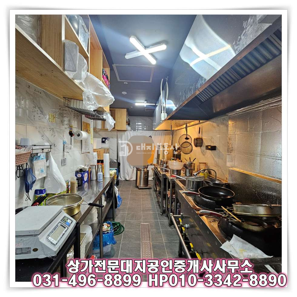 경기 시흥시 배곧동 전용 31, 대로변 2층 간판 노출 좋고 영업시설 다 되어 있는 음식점 월세 매물번호 10617 사진 9