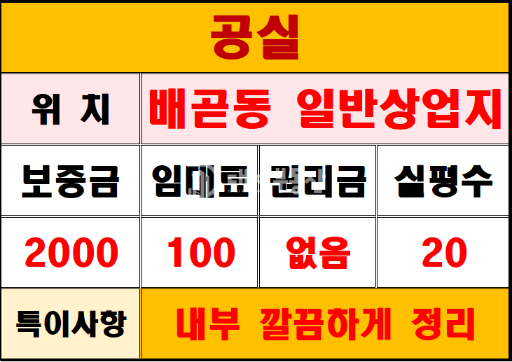 경기 시흥시 배곧동 전용 20, 대로변 2층으로 기본 설비 다되어있는 무권리 상가 월세 매물번호 10130 사진 10