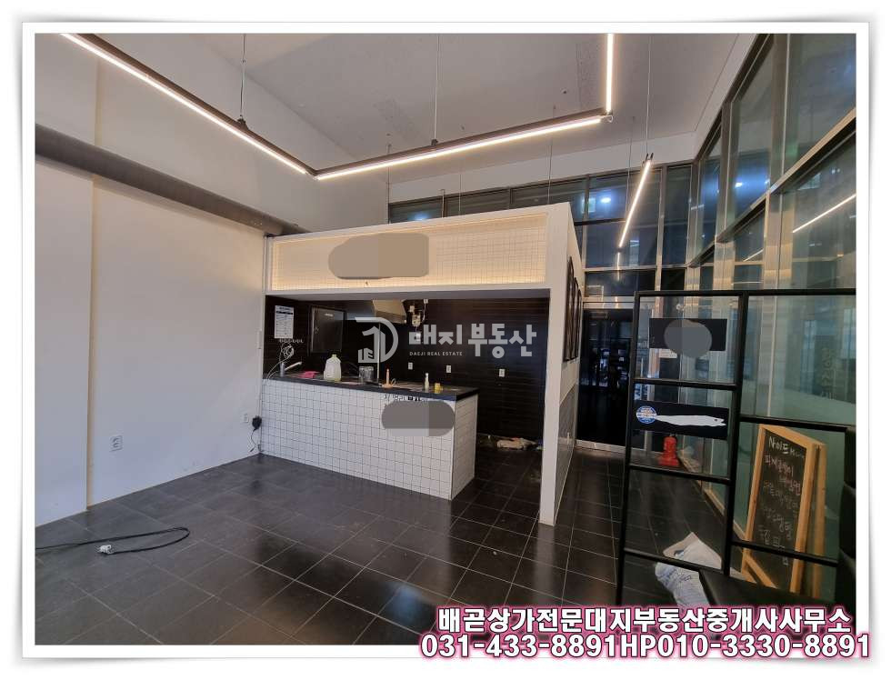 경기 시흥시 배곧동 배곧 신도시 오피스텔 중심상권에 위치한 1층 무권리 공실상가 임대 매물 소개! 월세 매물번호 10055 사진 2