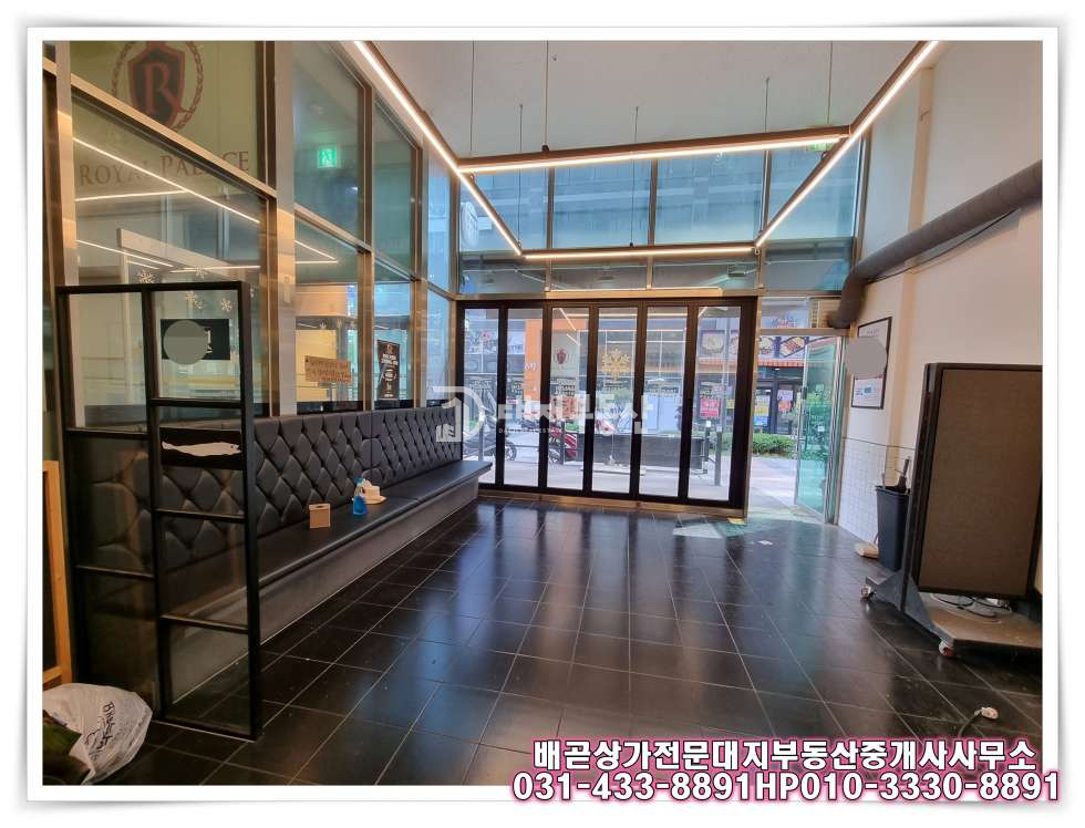 경기 시흥시 배곧동 배곧 신도시 오피스텔 중심상권에 위치한 1층 무권리 공실상가 임대 매물 소개! 월세 매물번호 10055 사진 8