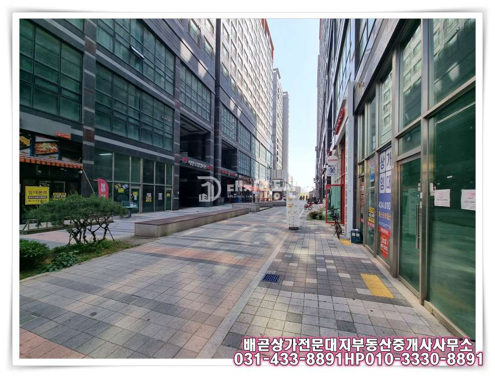 경기 시흥시 배곧동 배곧 신도시 오피스텔 중심상권에 위치한 1층 무권리 공실상가 임대 매물 소개! 월세 매물번호 10055 사진 11