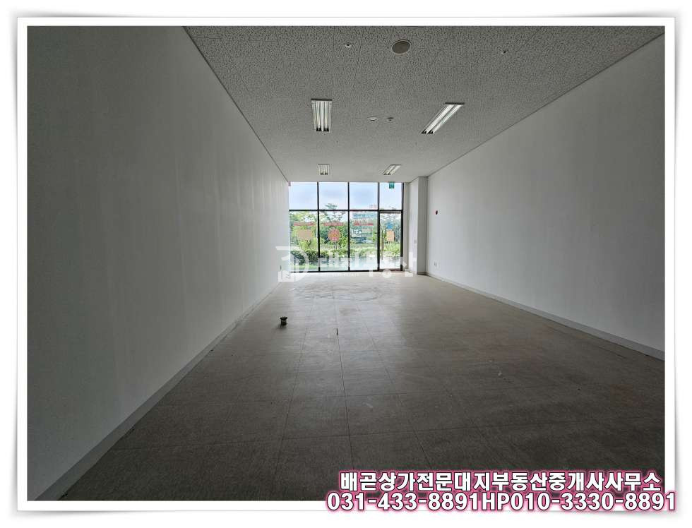 경기 시흥시 배곧동 B동 전용 18, 배곧 상업지 1층 대로변 노출도 좋은 상가 월세 매물번호 10068 사진 7