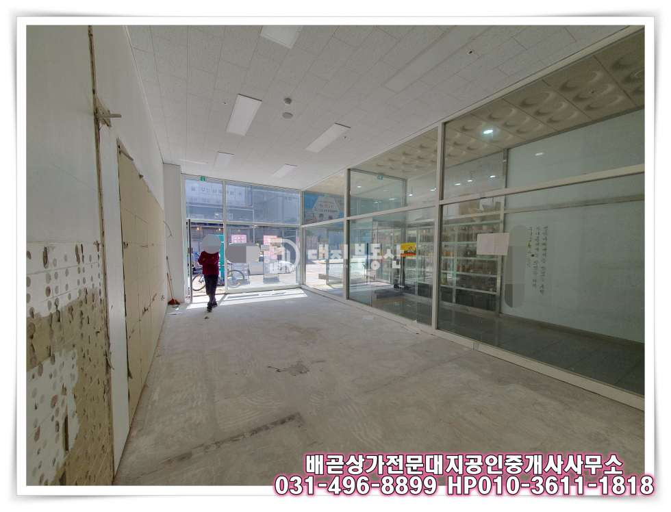 경기 시흥시 배곧동 배곧신도시 대로변 1층 공실상가 임대 매물 월세 매물번호 10441 사진 3