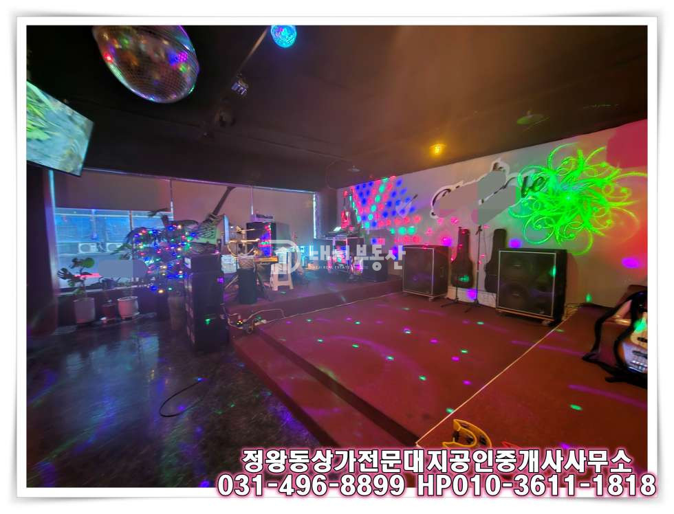 경기 시흥시 정왕동 정왕동 먹자 로데오 거리 7080라이브 카페임대 월세 매물번호 10155 사진 2