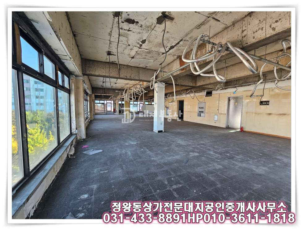 경기 시흥시 정왕동 중심상업지 공실상가 체육관,스터디카페,독서실추천 월세 매물번호 10174 사진 2