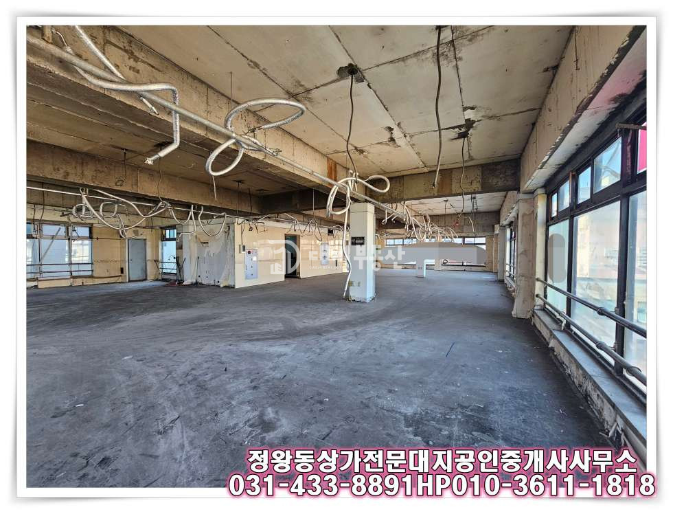 경기 시흥시 정왕동 중심상업지 공실상가 체육관,스터디카페,독서실추천 월세 매물번호 10174 사진 4