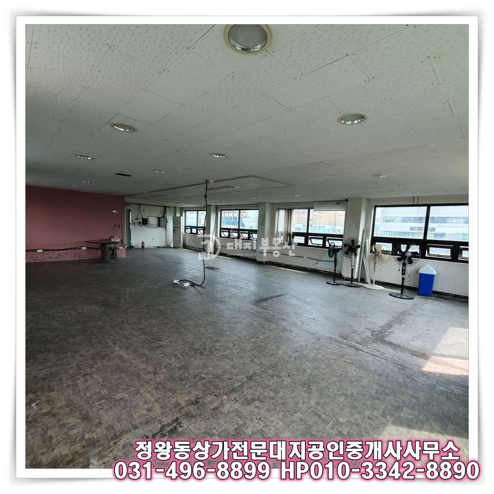 경기 시흥시 정왕동 정왕역 인근 4층 공실 임대 매물 월세 매물번호 10512 사진 4