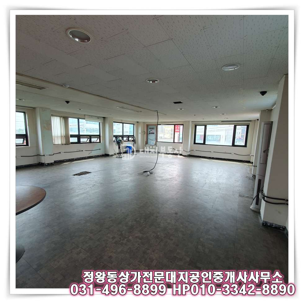 경기 시흥시 정왕동 정왕역 인근 4층 공실 임대 매물 월세 매물번호 10512 사진 6