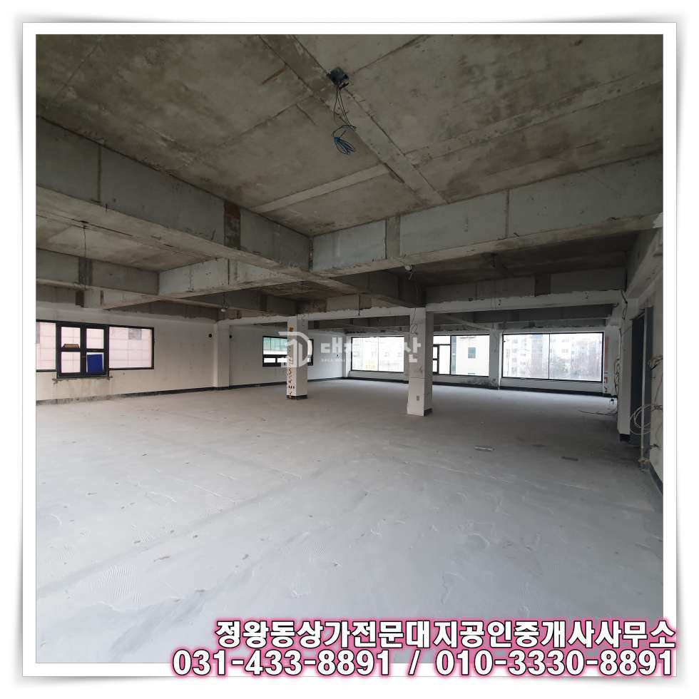 경기 시흥시 정왕동 정왕동 중심상업지 3층 공실상가 임대매물 월세 매물번호 10694 사진 3