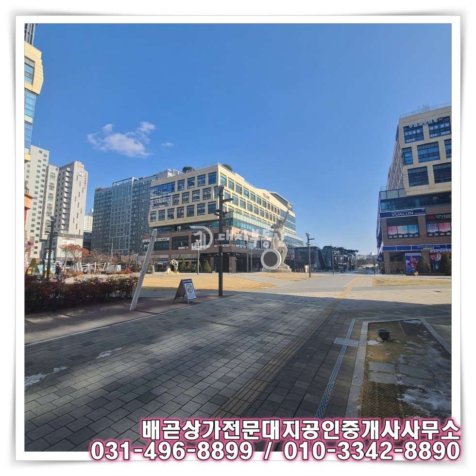 경기 시흥시 배곧동 시흥배곧아브뉴프랑센트럴블루동 【배곧 중심상가】1층 판매시설 상가 임대 월세 매물번호 10719 사진 7