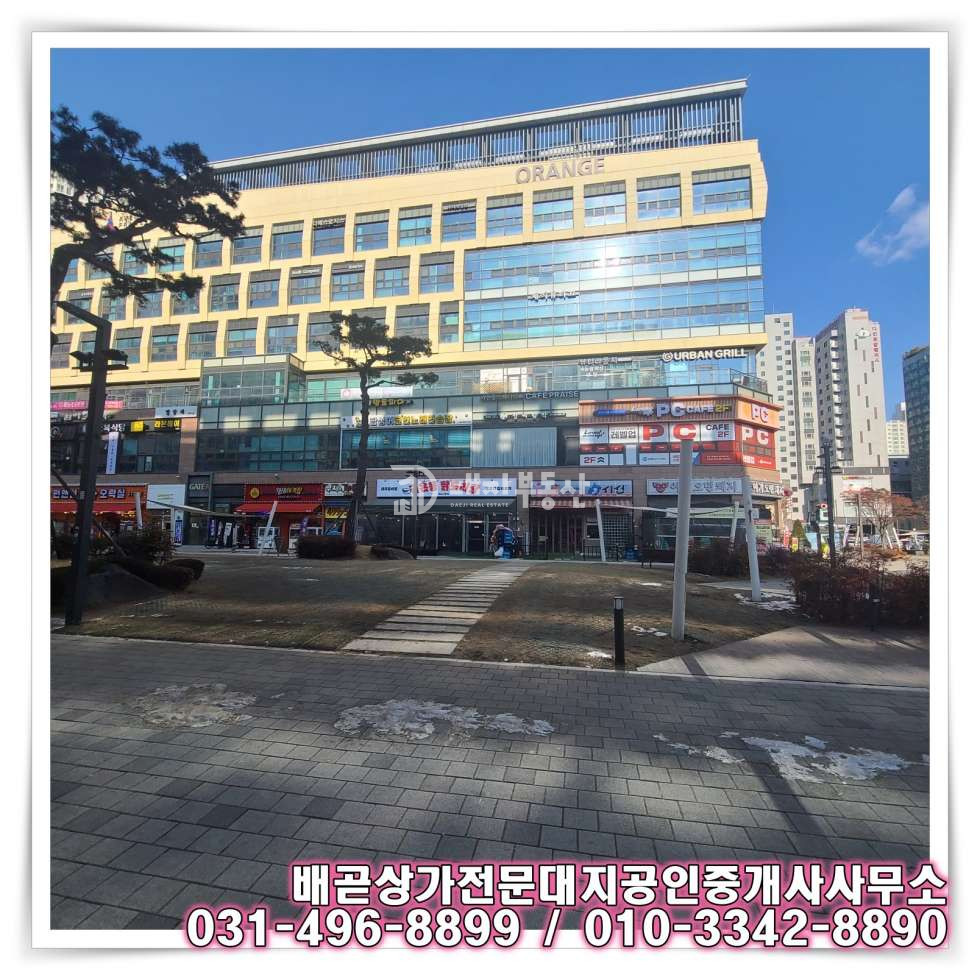 경기 시흥시 배곧동 시흥배곧아브뉴프랑센트럴블루동 【배곧 중심상가】1층 판매시설 상가 임대 월세 매물번호 10719 사진 8