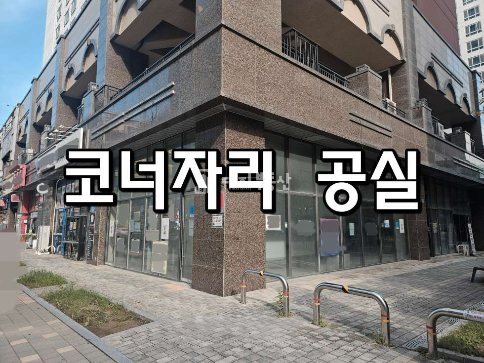 경기 시흥시 배곧동 A동 배곧동 중심상업지 도로변 코너 공실 매물 월세 매물번호 10793 사진 1