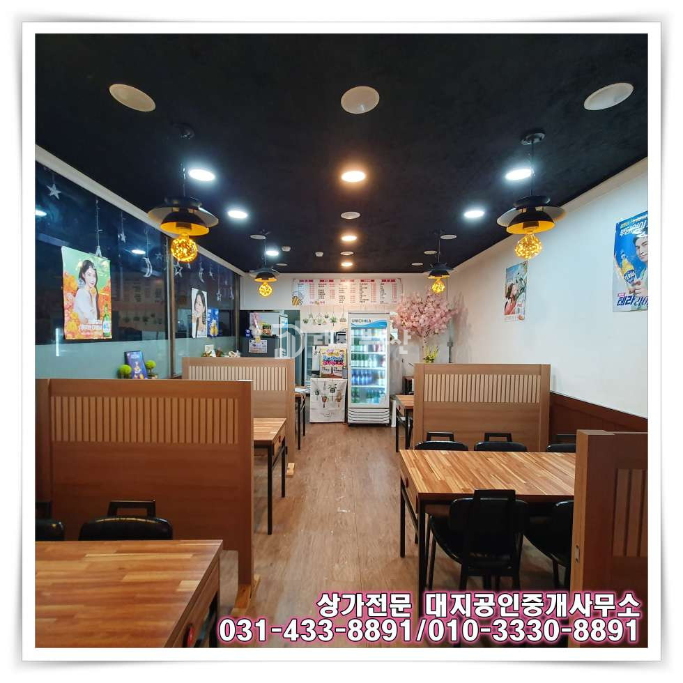 경기 시흥시 정왕동 먹자로데오내 1층에 위치한 성업중인 상가 임대 월세 매물번호 10789 사진 3