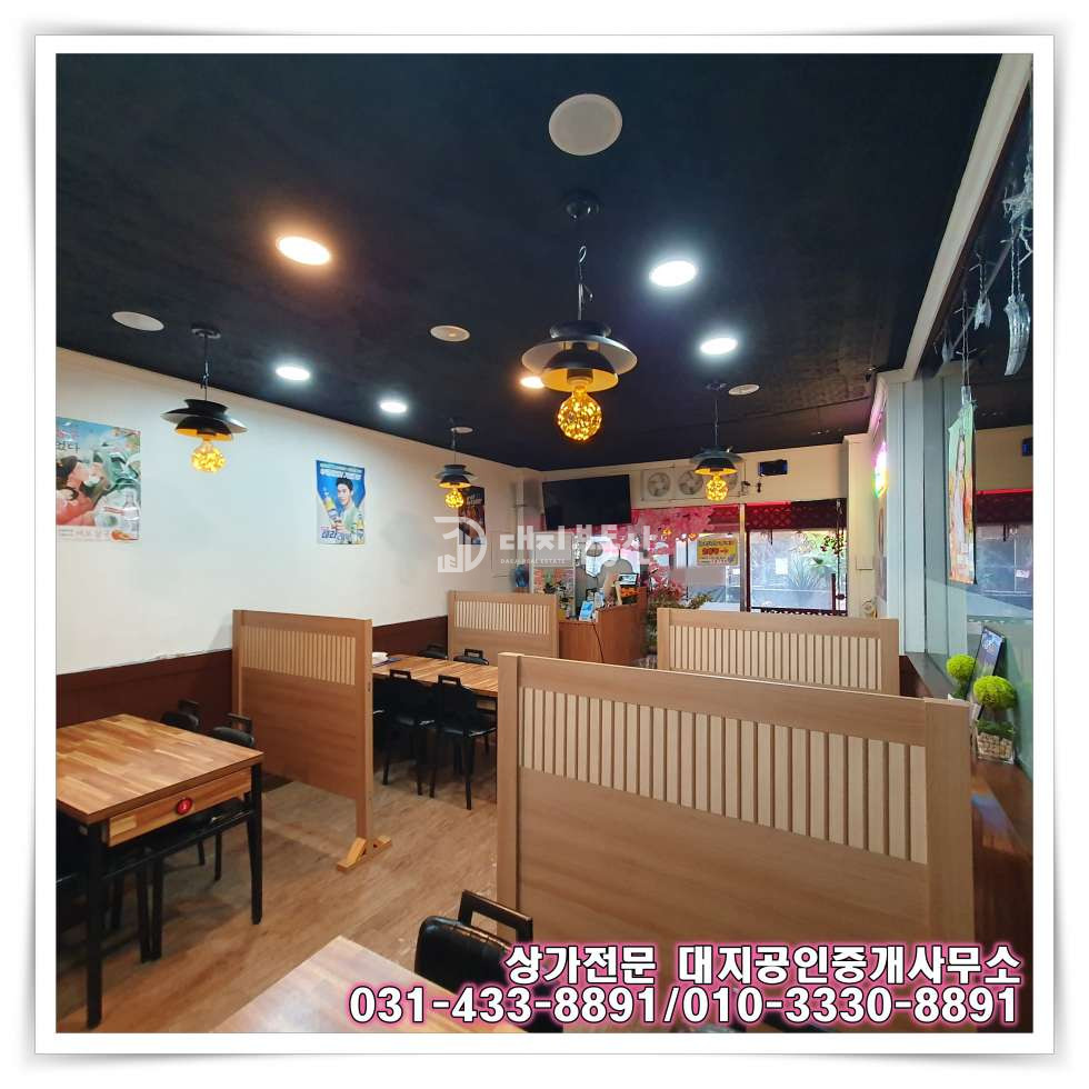 경기 시흥시 정왕동 먹자로데오내 1층에 위치한 성업중인 상가 임대 월세 매물번호 10789 사진 4