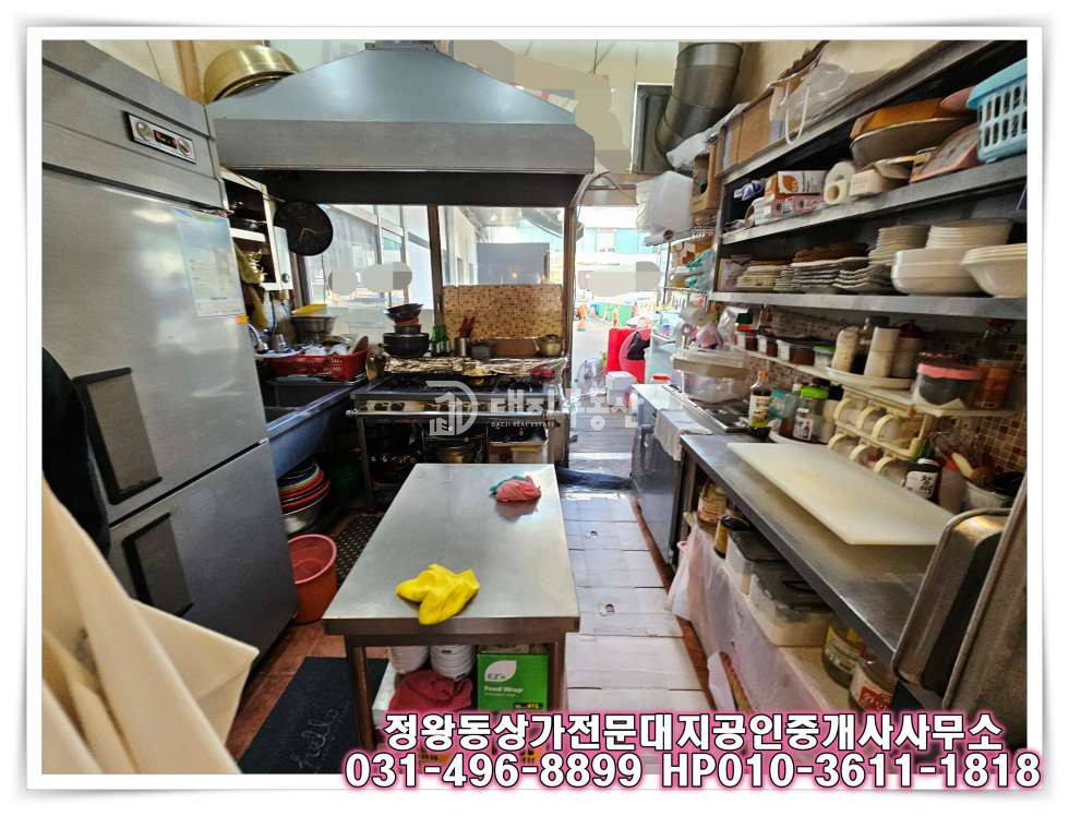 경기 시흥시 정왕동 정왕동 먹자 로데오 상권에 위치한 상가 임 월세 매물번호 10159 사진 4