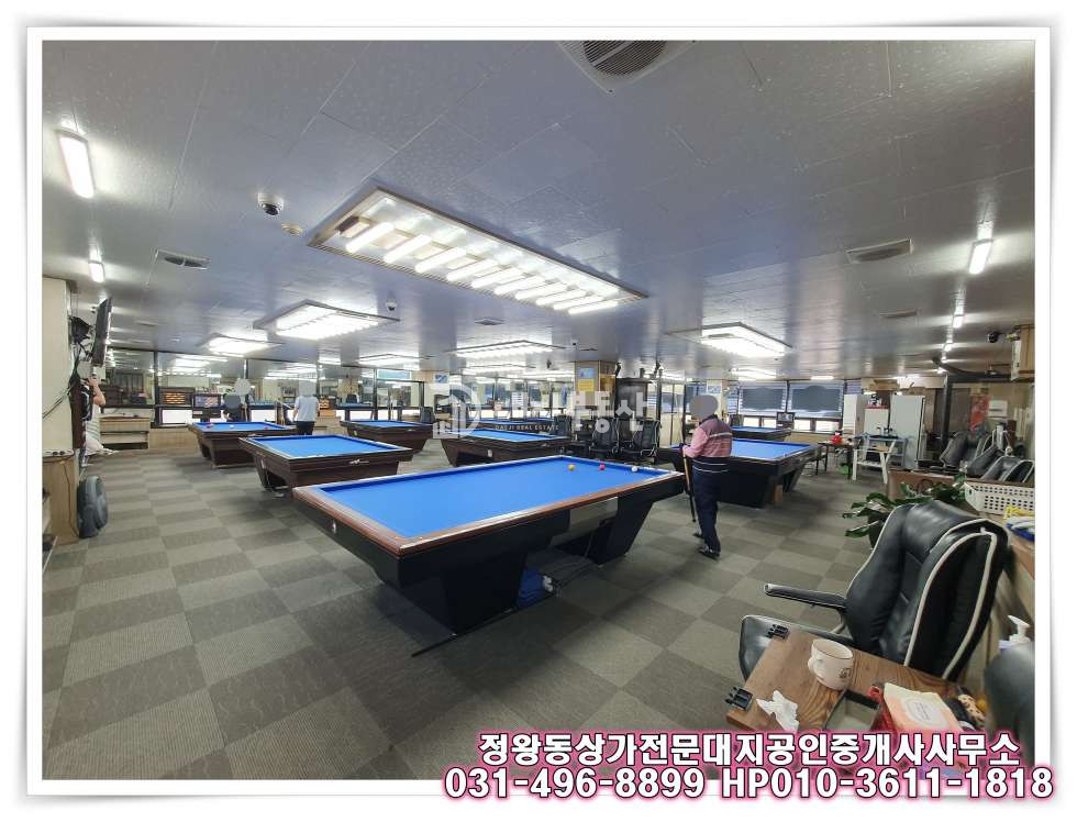경기 시흥시 정왕동 정왕동 중심상업지 2층 당구장 상가 임대 매물 월세 매물번호 10387 사진 5