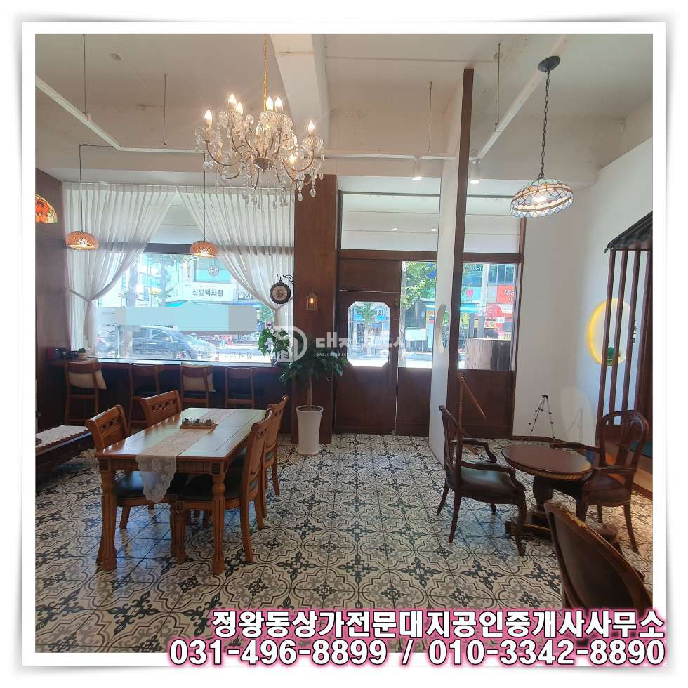 경기 시흥시 정왕동 정왕동 카페 대로변과 가까워 외부 노출도 좋은 상가 임대 월세 매물번호 10609 사진 6