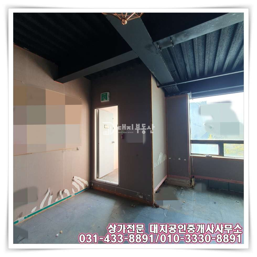 경기 시흥시 정왕동 정왕동 중심상업지 4층 공실상가 임대매물 월세 매물번호 10850 사진 8
